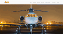 Desktop Screenshot of dyerjet.com